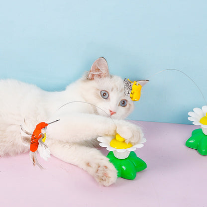 Electric Butterfly Cat Teaser Toy for Pets