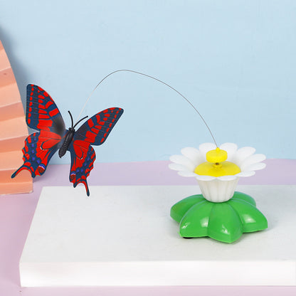 Electric Butterfly Cat Teaser Toy for Pets